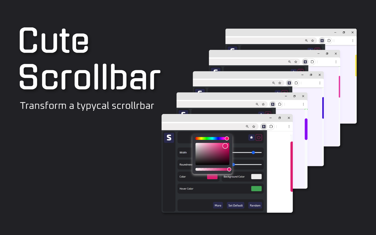 Cute Scrollbar - 截图 2