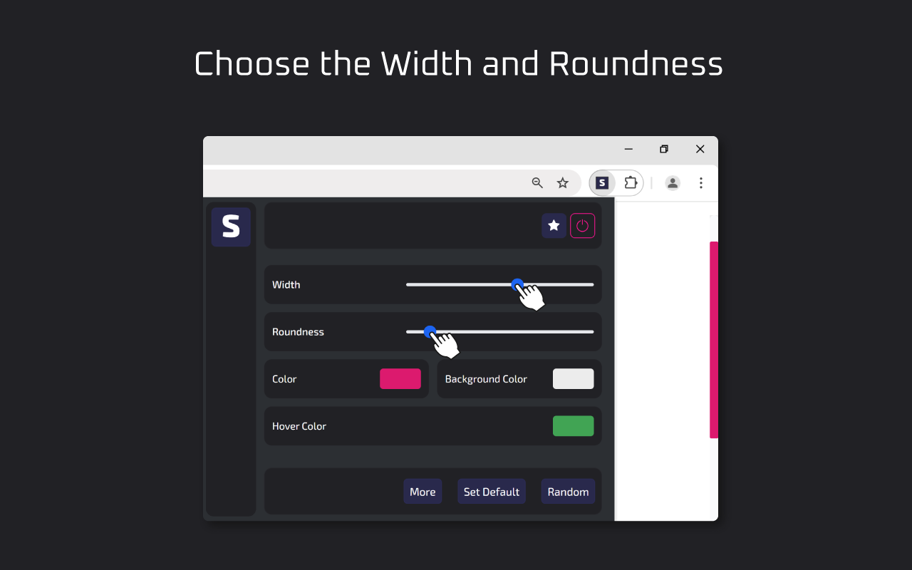 Cute Scrollbar - 截图 4