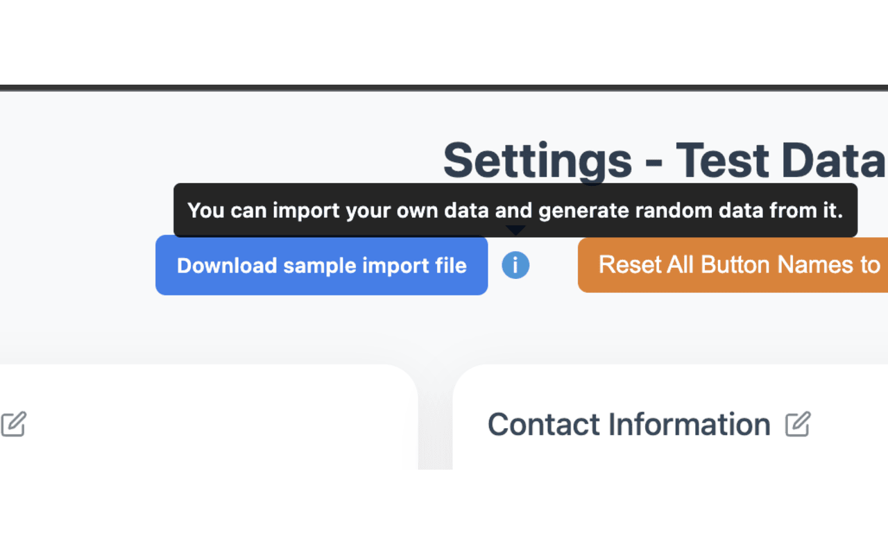 Test Data Generator - 截图 3