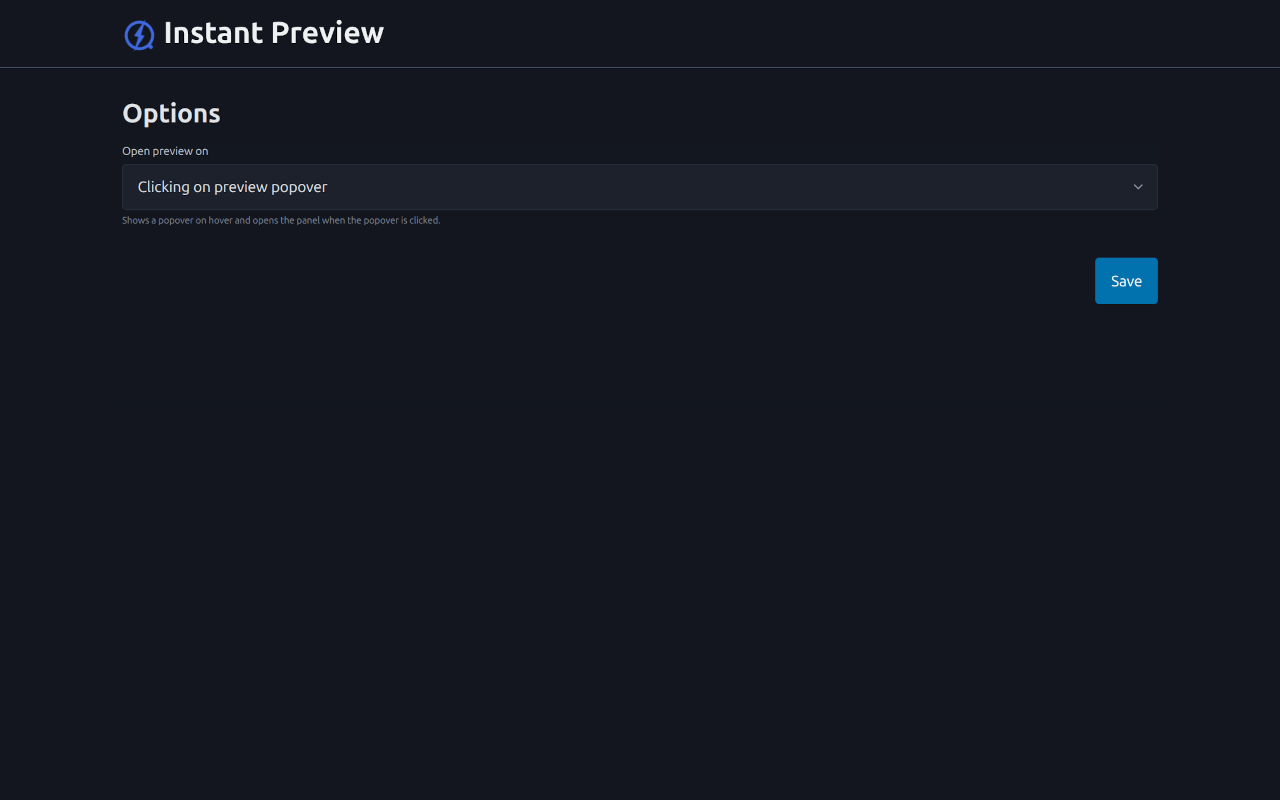 Instant Preview — Open Any Link in Sidebar / Side Panel - 截图 4