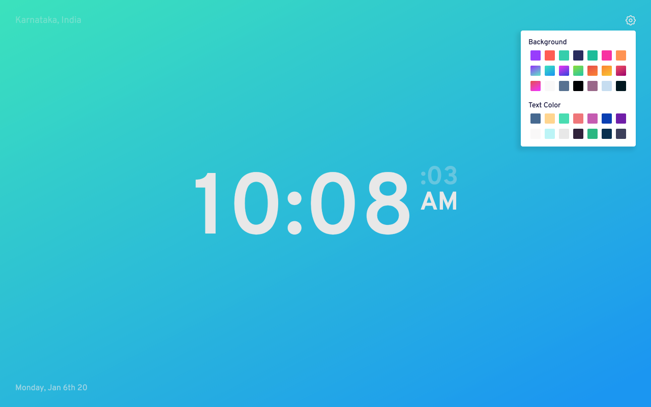 Destato Clock + - 截图 4