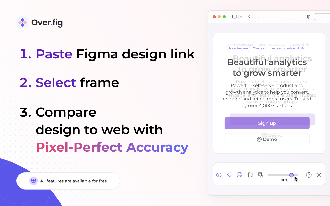 Over.fig – Compare design to website in real time - 截图 2