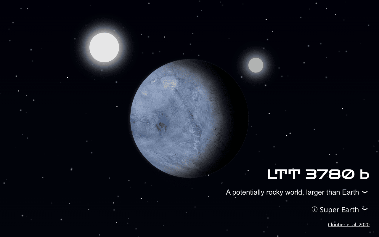 Exoplanet New Tab - 截图 3