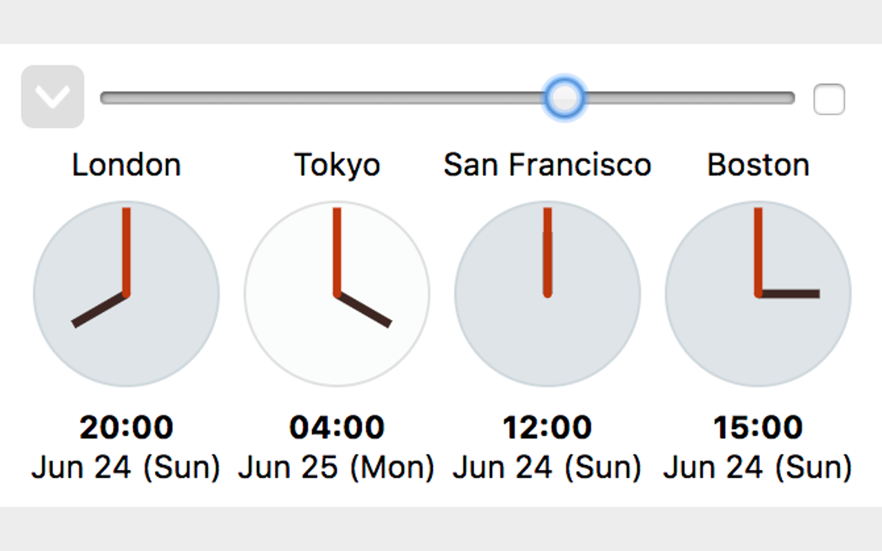 Timezone Clocks - 截图 3