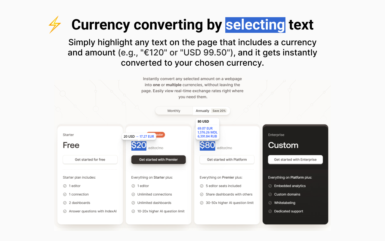 QuickCConverter - Quick Currency Converter - 截图 5
