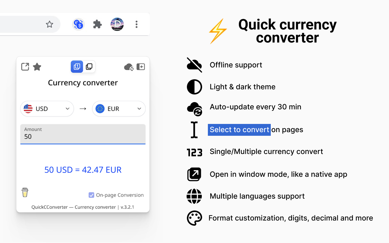 QuickCConverter - Quick Currency Converter - 截图 6