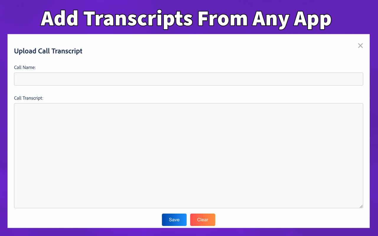 TranscribeIQ - AI Insights for Transcripts - 截图 5