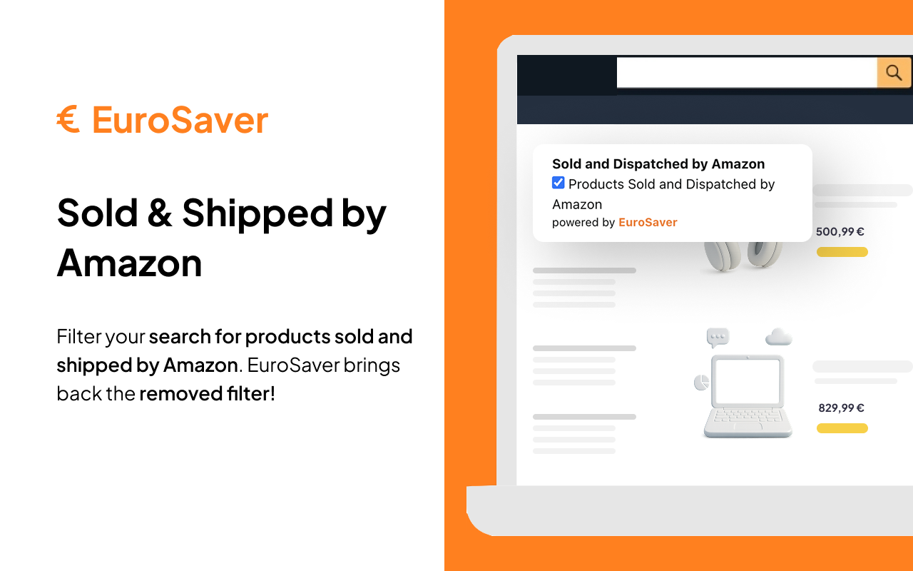 EuroSaver - Amazon Europe Price Comparison - 截图 3