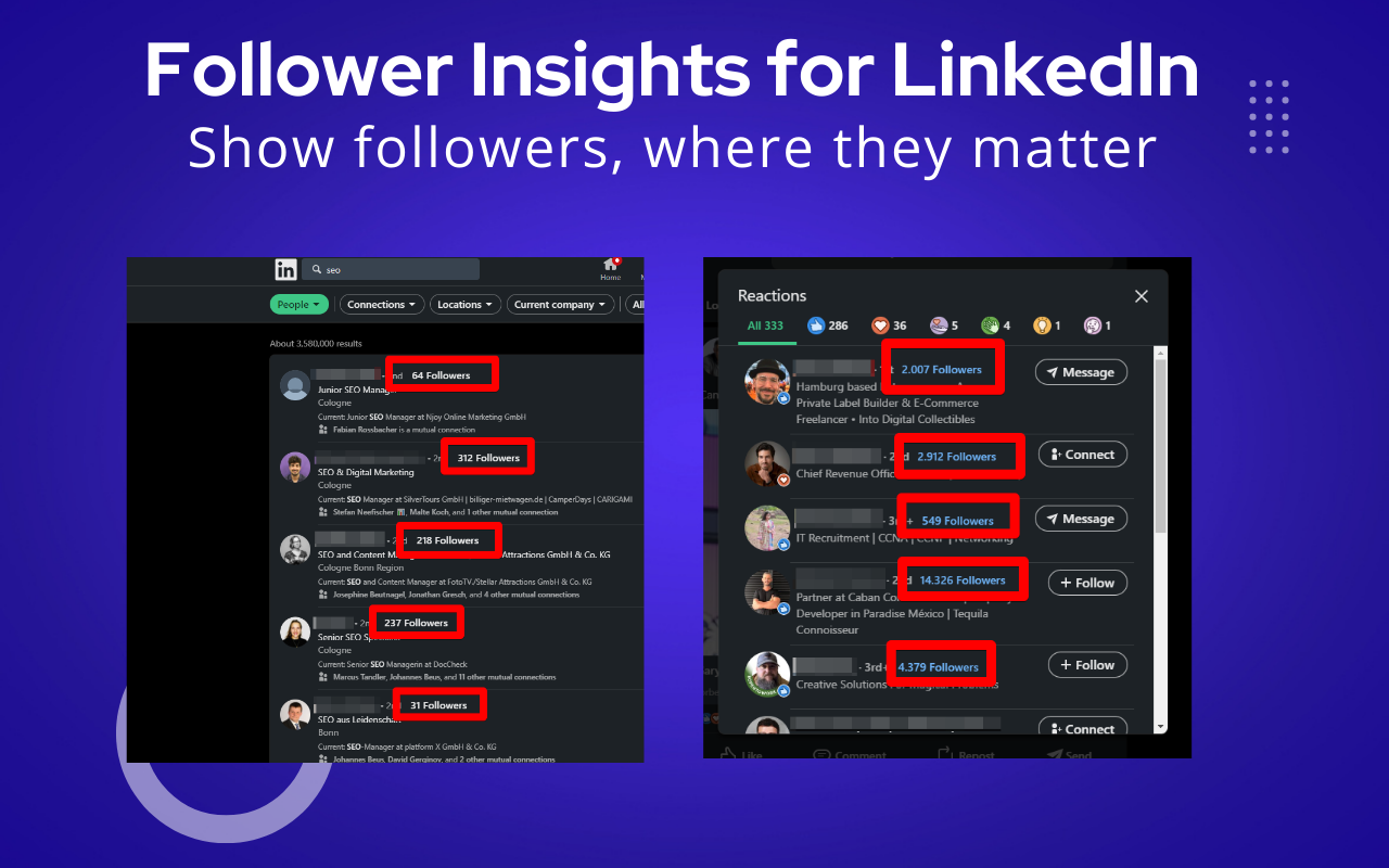 Follower Insights for LinkedIn - 截图 1