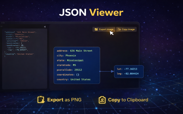 JSON Viewer – Visualize JSON as Interactive Graphs - 截图 5
