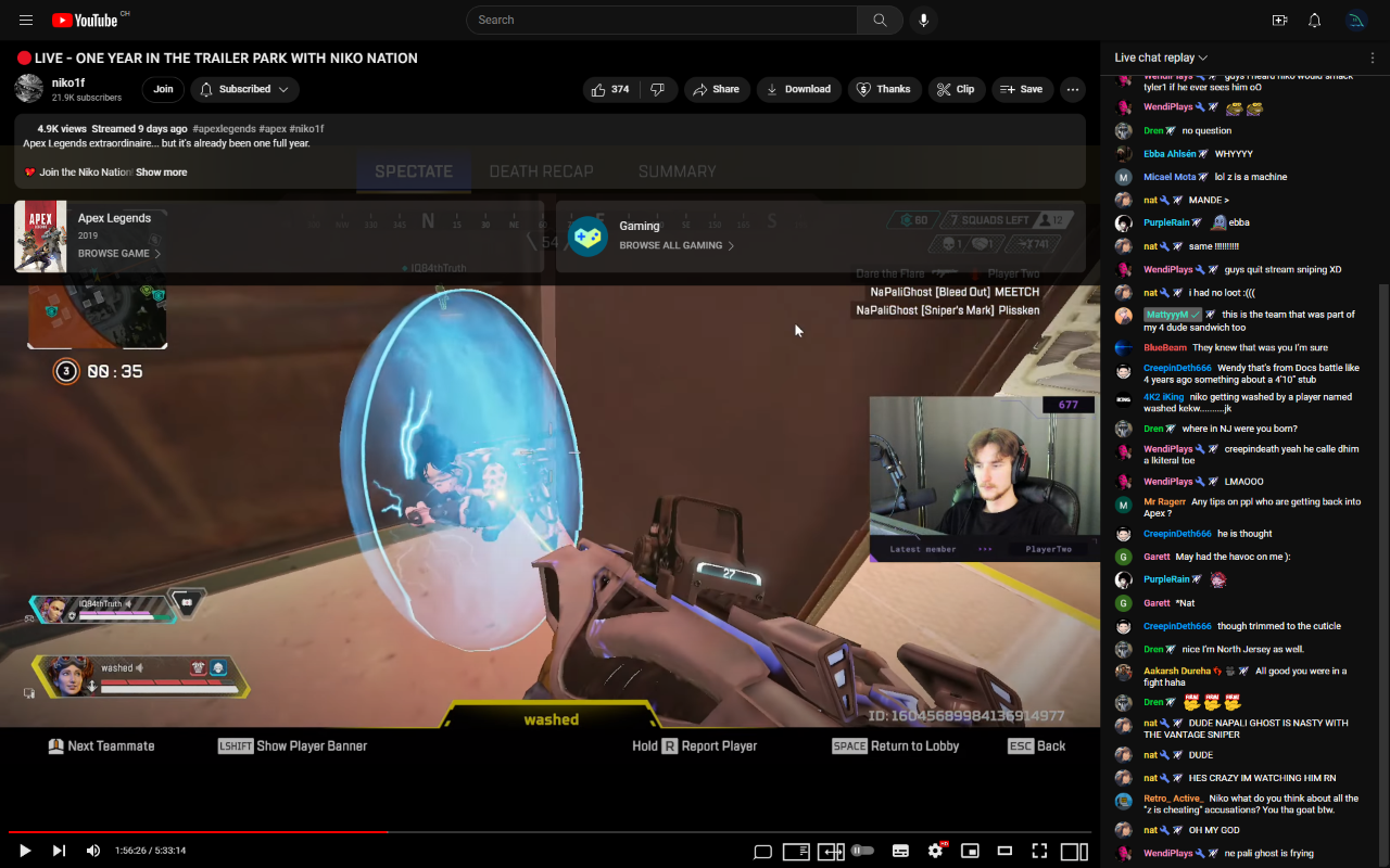 YouTube Livestreams Theater Mode - 截图 2