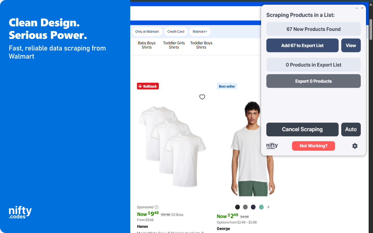 W-Retail Scraper：导出产品、评论、卖家等 - 截图 3