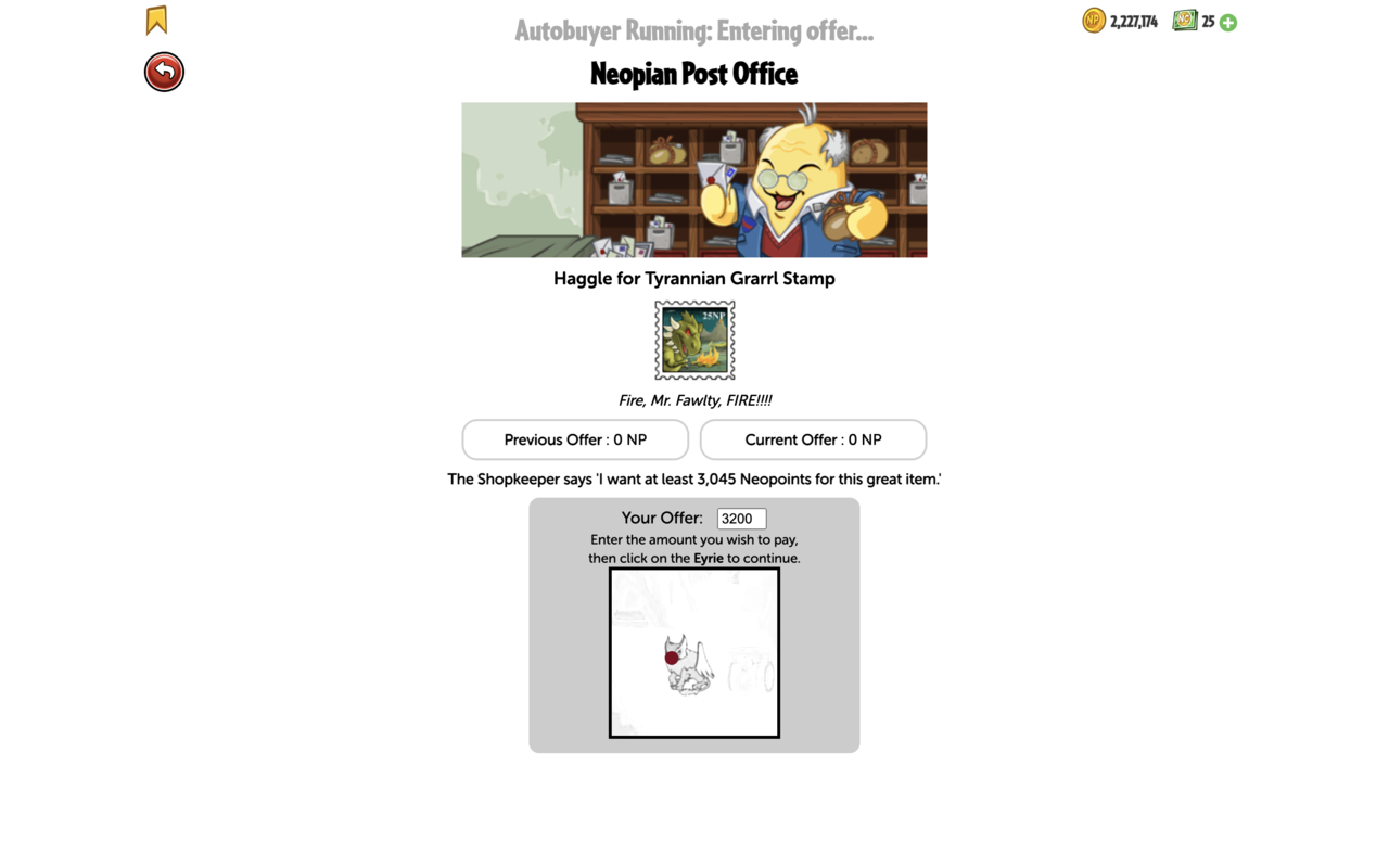 Neopets Shop & Attic Highlighter & Autobuyer - 截图 3