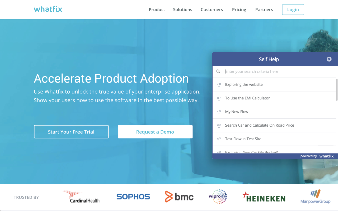 Whatfix for Sophos - Support - 截图 3