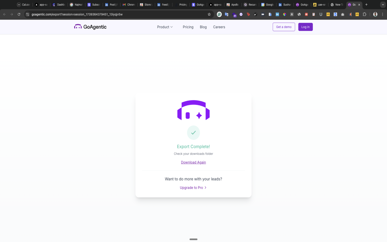 Free Apollo Leads Export & Contact Scraper - 截图 2