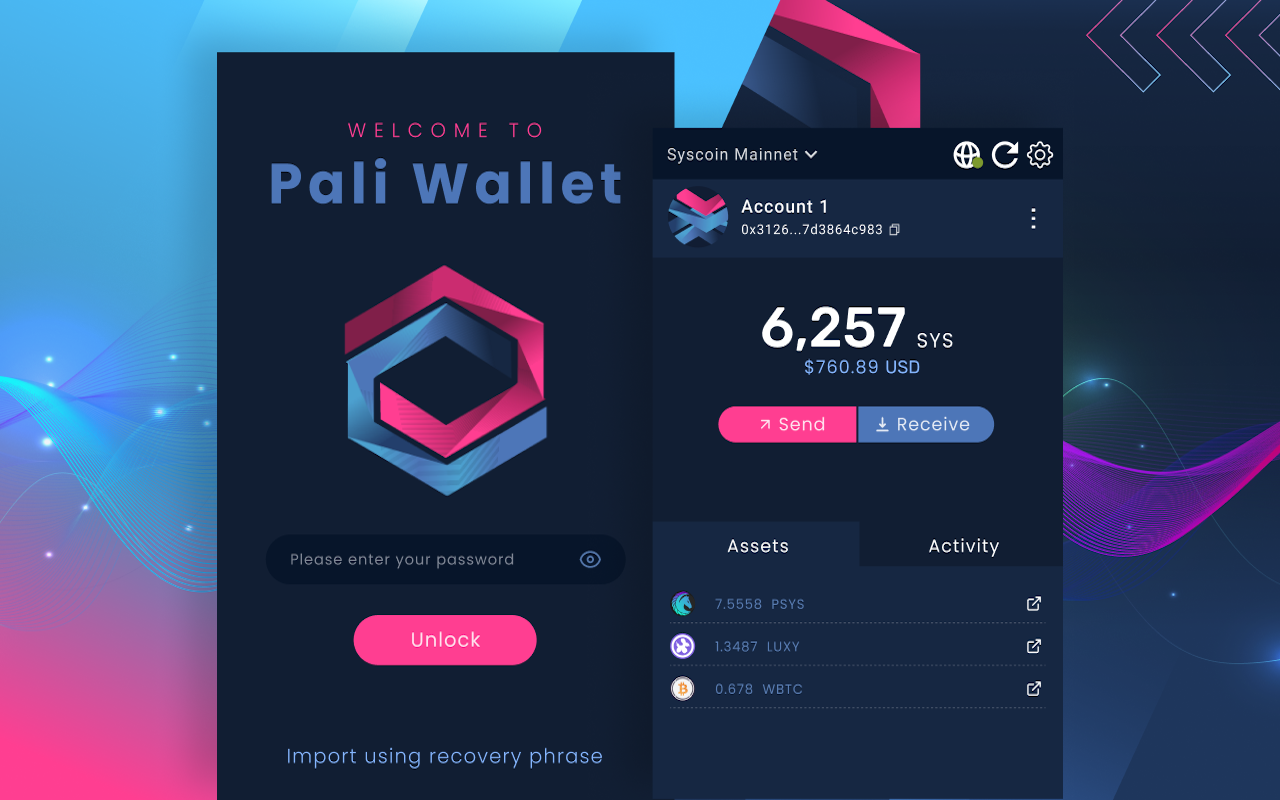 Pali Wallet - 截图 1