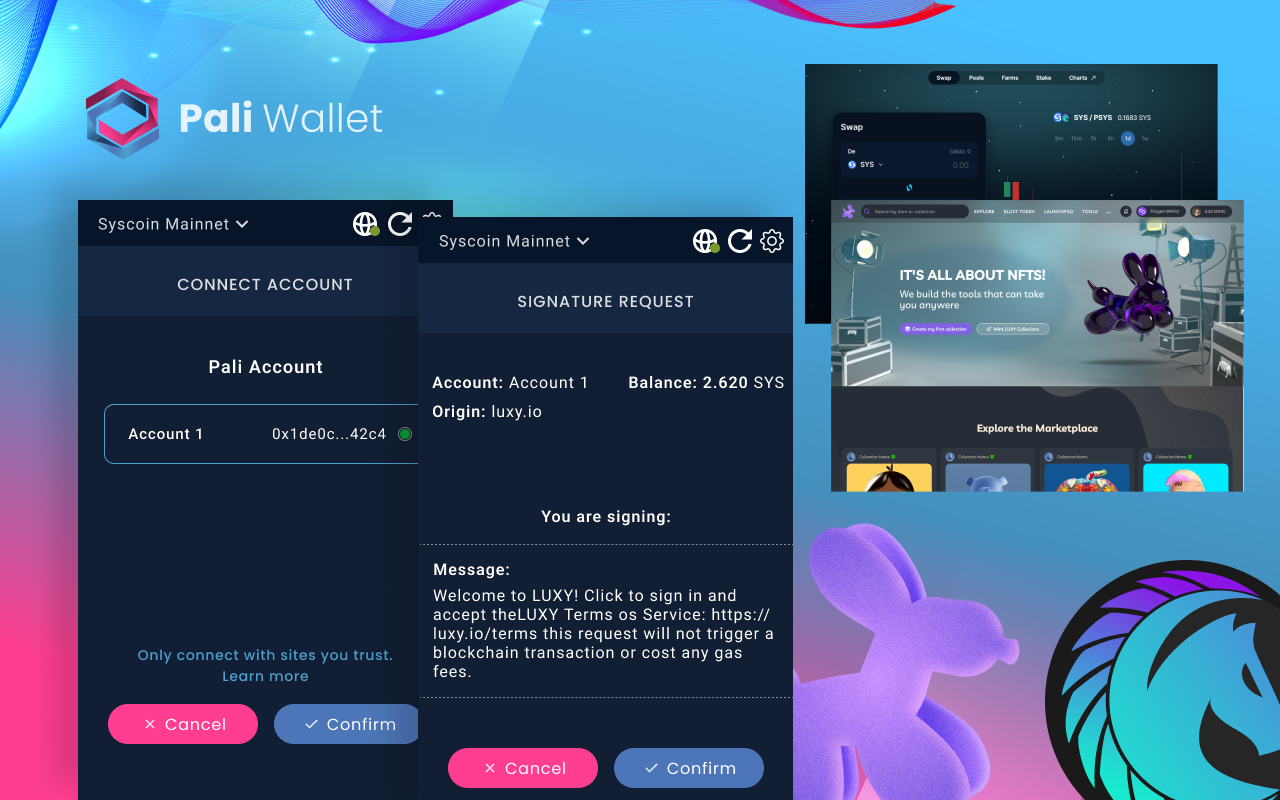 Pali Wallet - 截图 3