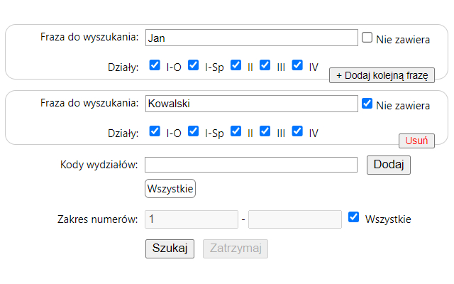 Księgi wieczyste pobieracz PRO - 截图 2