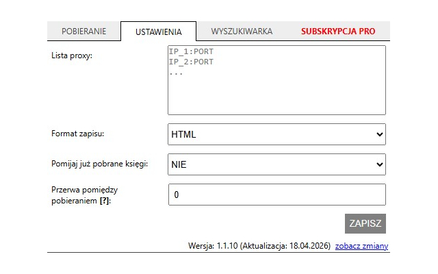 Księgi wieczyste pobieracz PRO - 截图 3