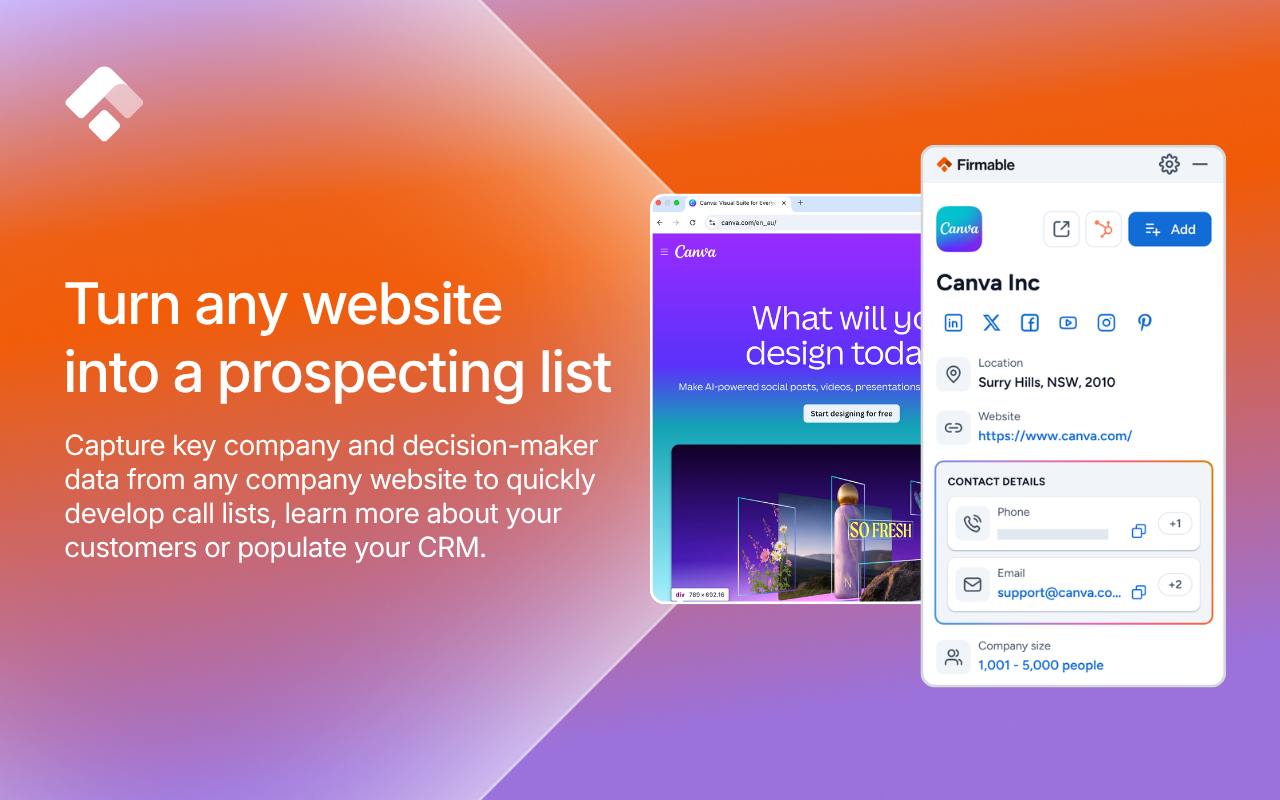 Firmable: Australia’s go-to B2B database - 截图 1