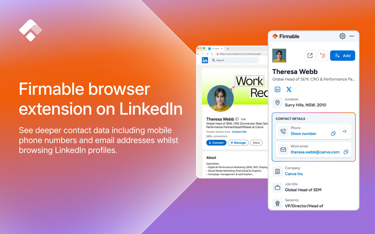 Firmable: Australia’s go-to B2B database - 截图 4
