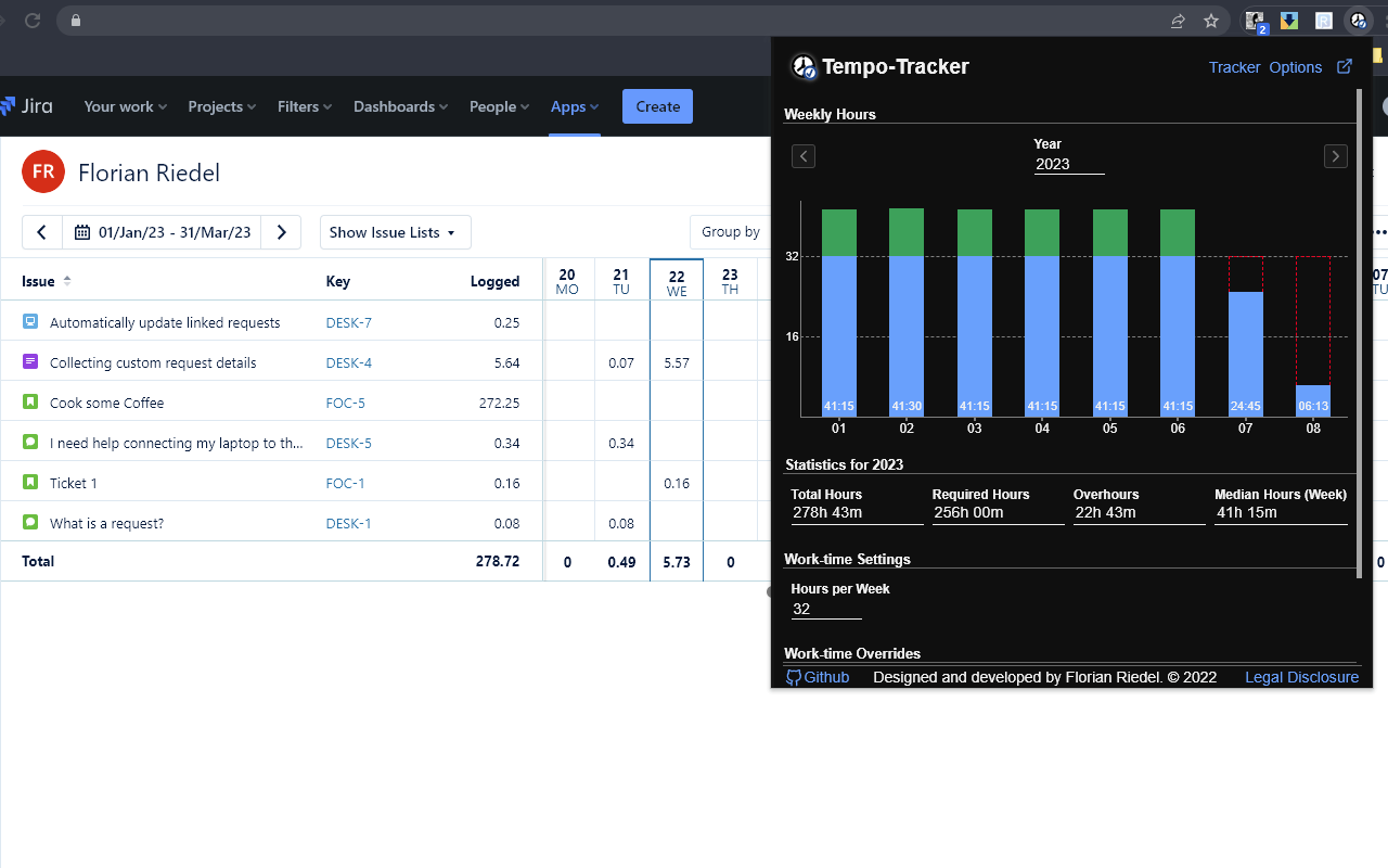 Tempo-Tracker - 截图 1