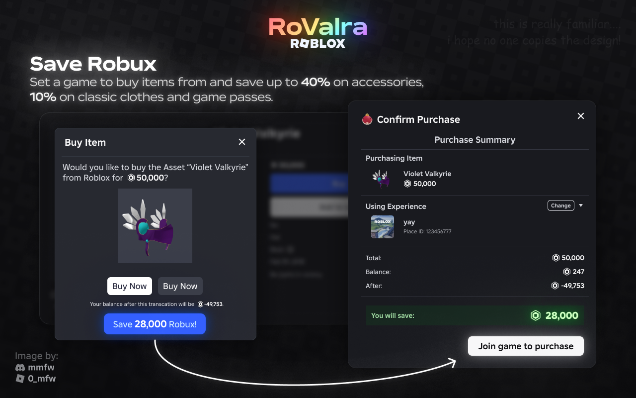 RoValra - Roblox Improved - 截图 2