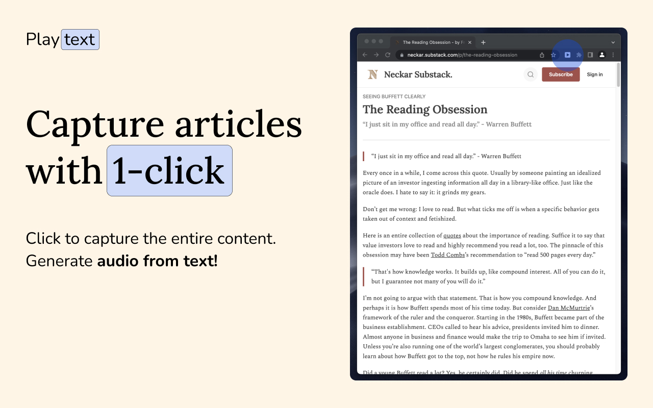 Playtext — Text to Speech - 截图 1