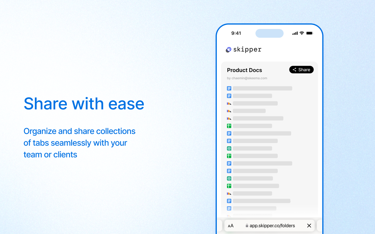 Skipper - Tab management that works with ADHD brains - 截图 2
