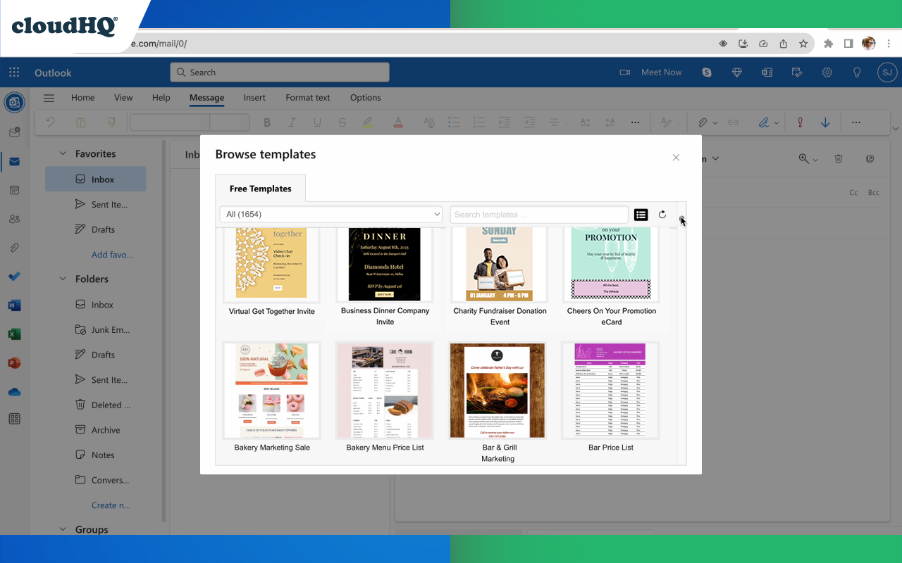 Outlook Templates by cloudHQ - 截图 5