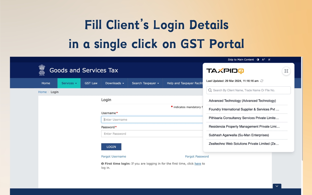 TaxPido PMS - 截图 3