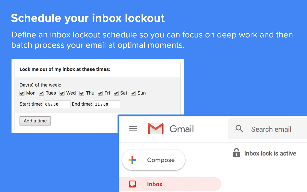 Inbox When Ready for Gmail™ - 截图 2