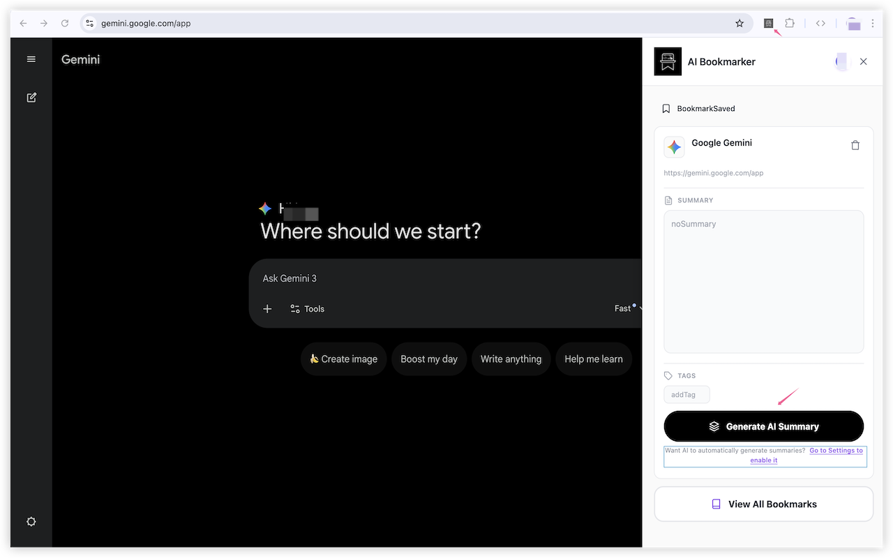AIBookmarker: AI Web Clipper - 截图 4