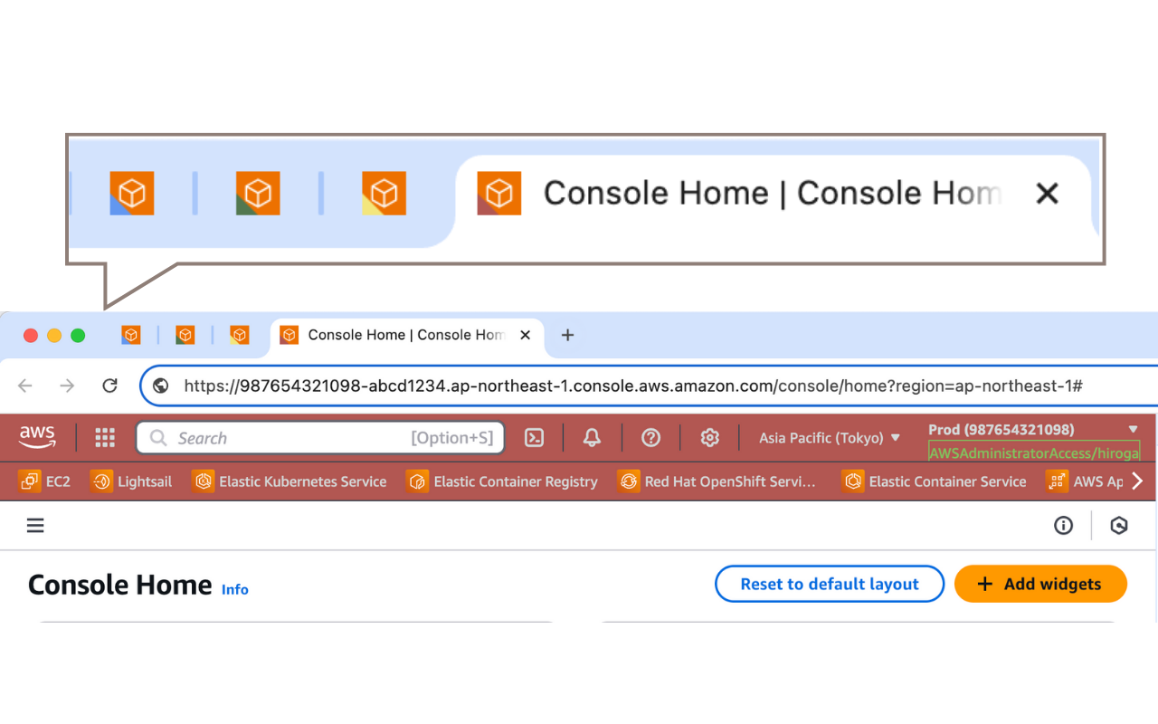AWS Peacock Management Console - 截图 1