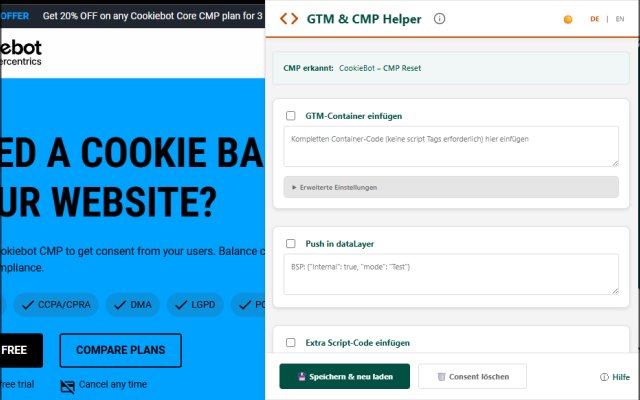 GTM & CMP Helper - 截图 1