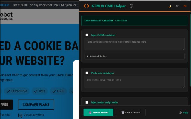 GTM & CMP Helper - 截图 3