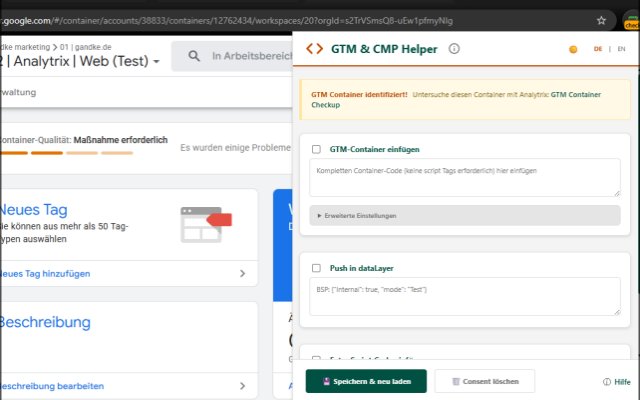 GTM & CMP Helper - 截图 4