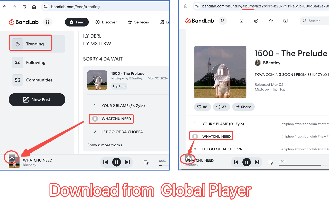 BandLab Music Downloader - 截图 3