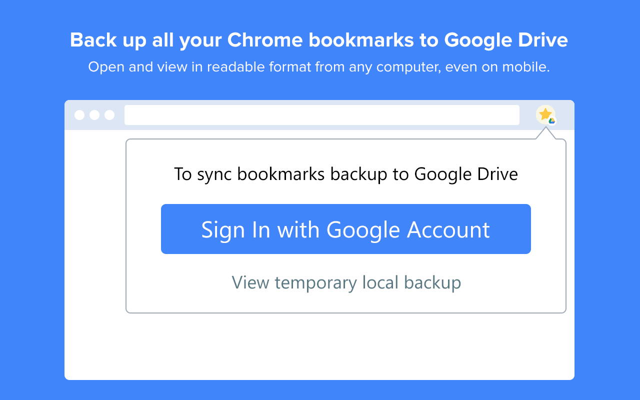 Bookmarks Backuper - 截图 3