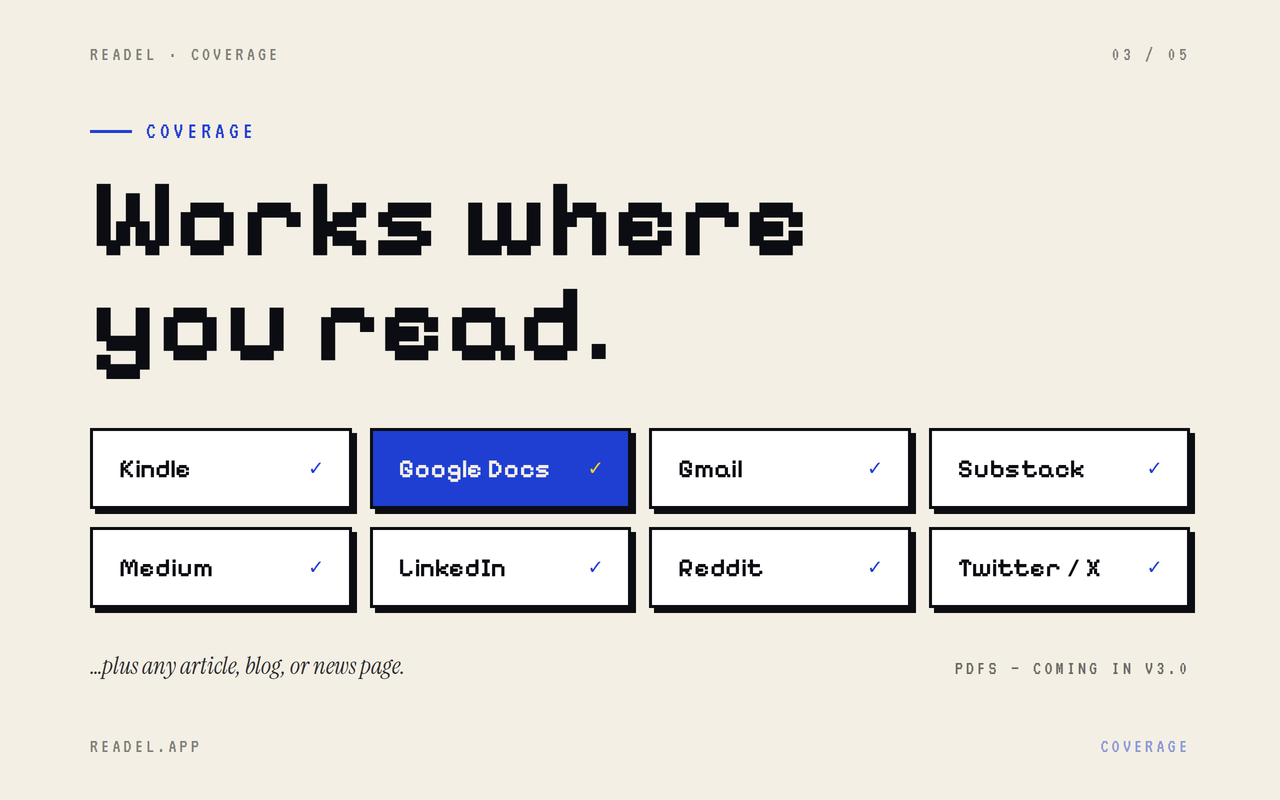 Readel: Text to Speech — Read Aloud & TTS Voice Reader - 截图 3