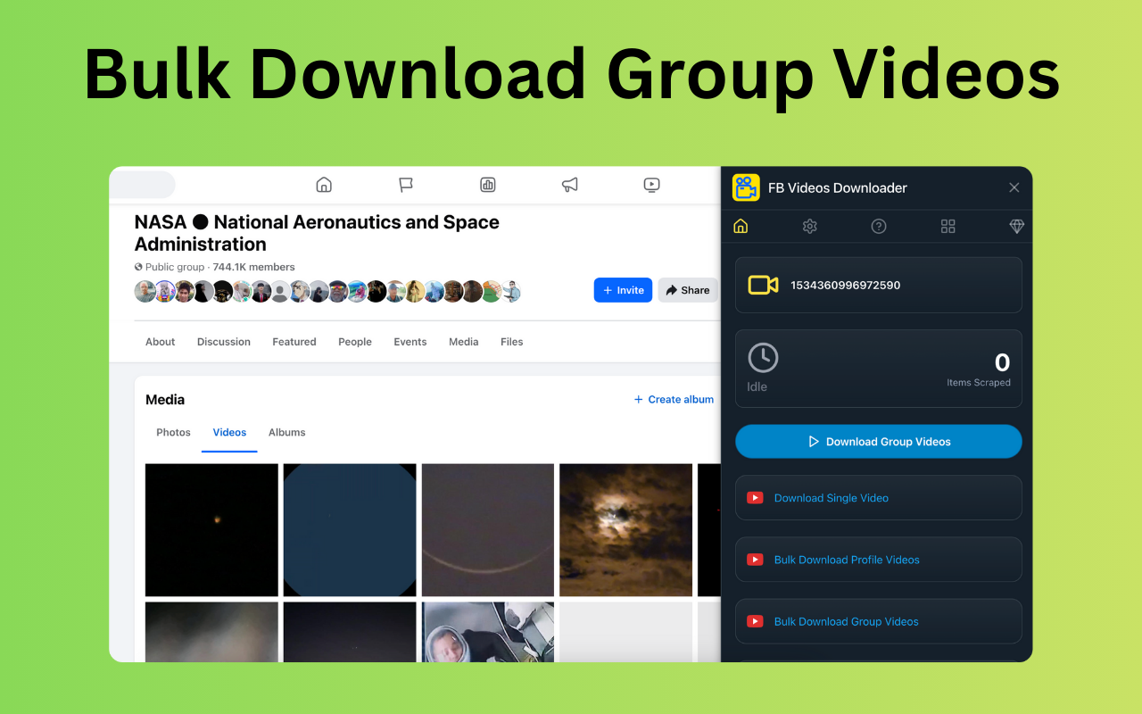 FB Videos Downloader - Save Facebook Videos - 截图 2