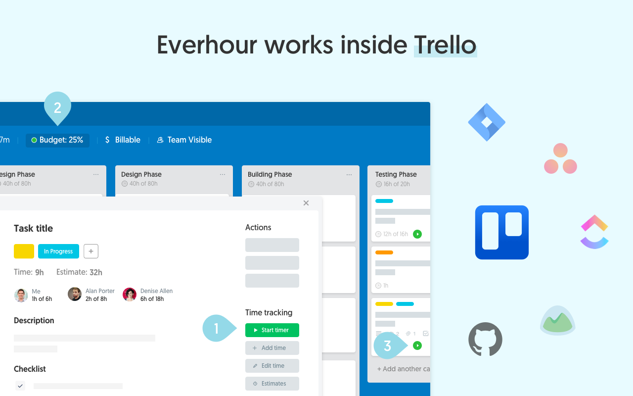 Everhour — Time Tracking, Budgets, Expenses - 截图 2