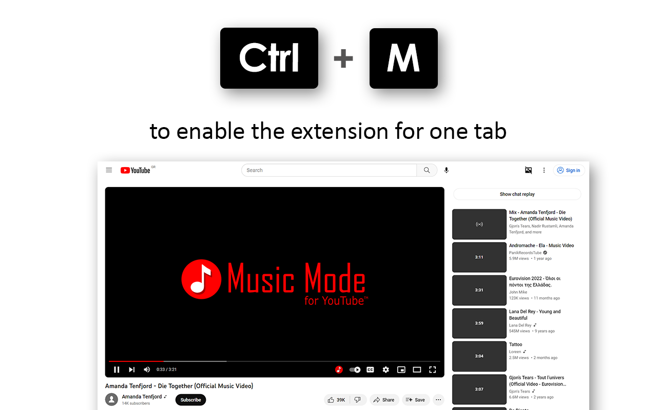 Music Mode for YouTube™ - 截图 5
