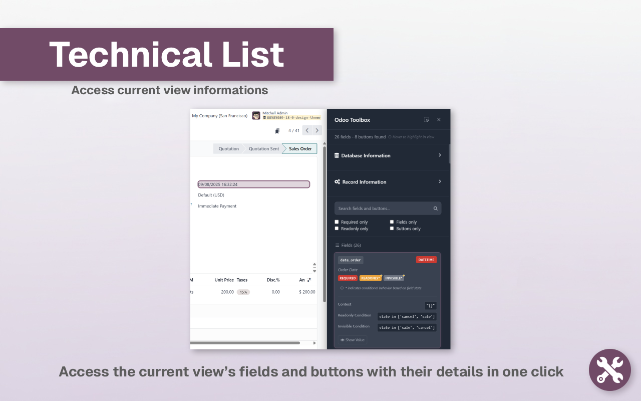 Odoo Toolbox - 截图 2