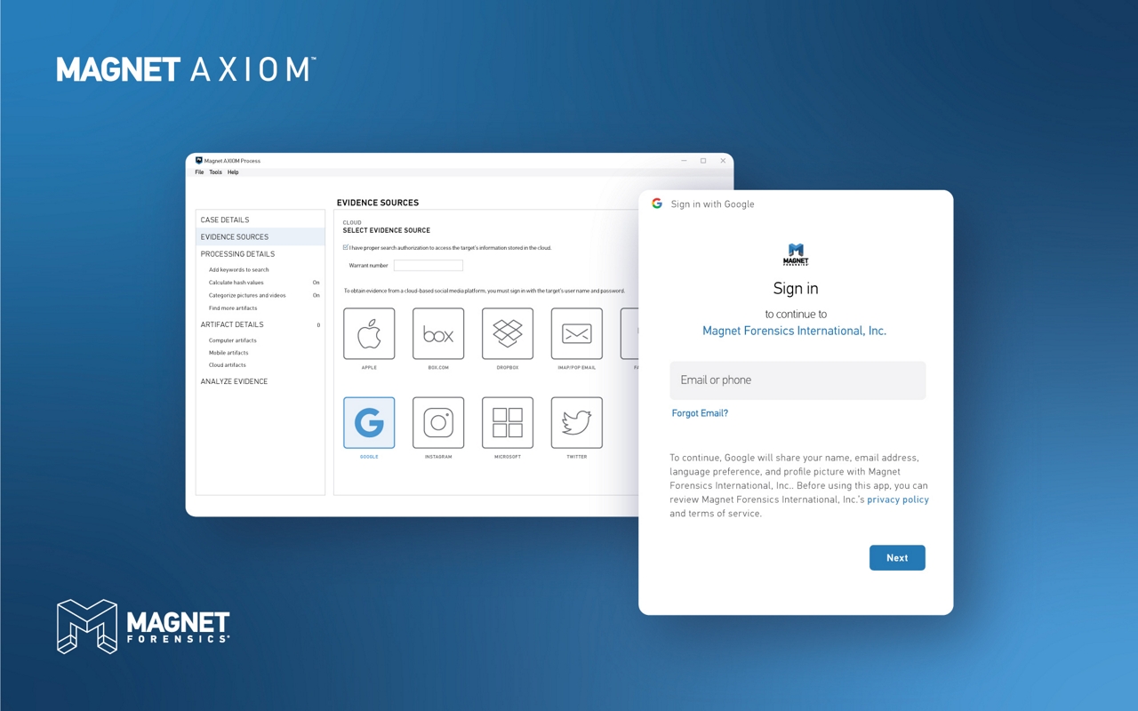 Magnet AXIOM Cloud Authenticator - 截图 1