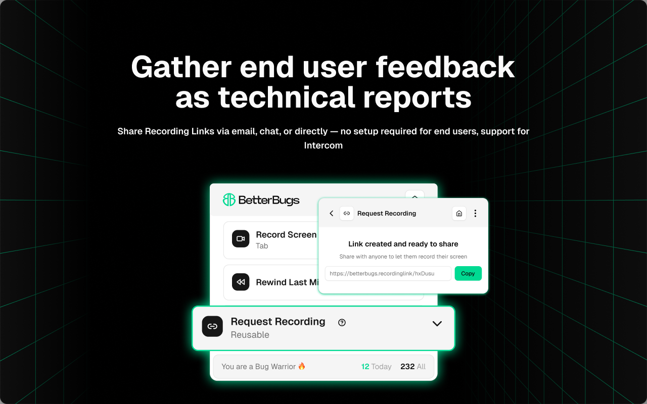 BetterBugs: Create precise bug reports with 1-click - 截图 4