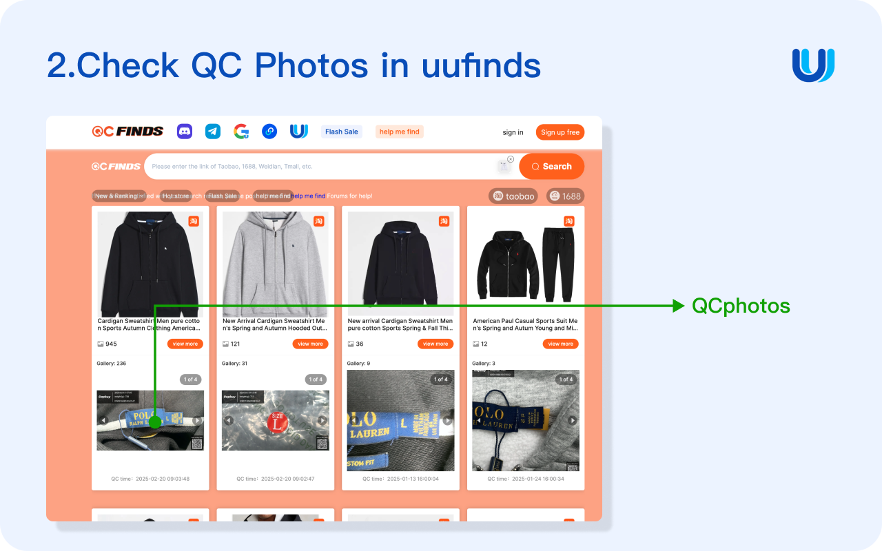 UUFinds-cnfans,mulebuy,acbuy,oopbuy,bbdbuy - 截图 5