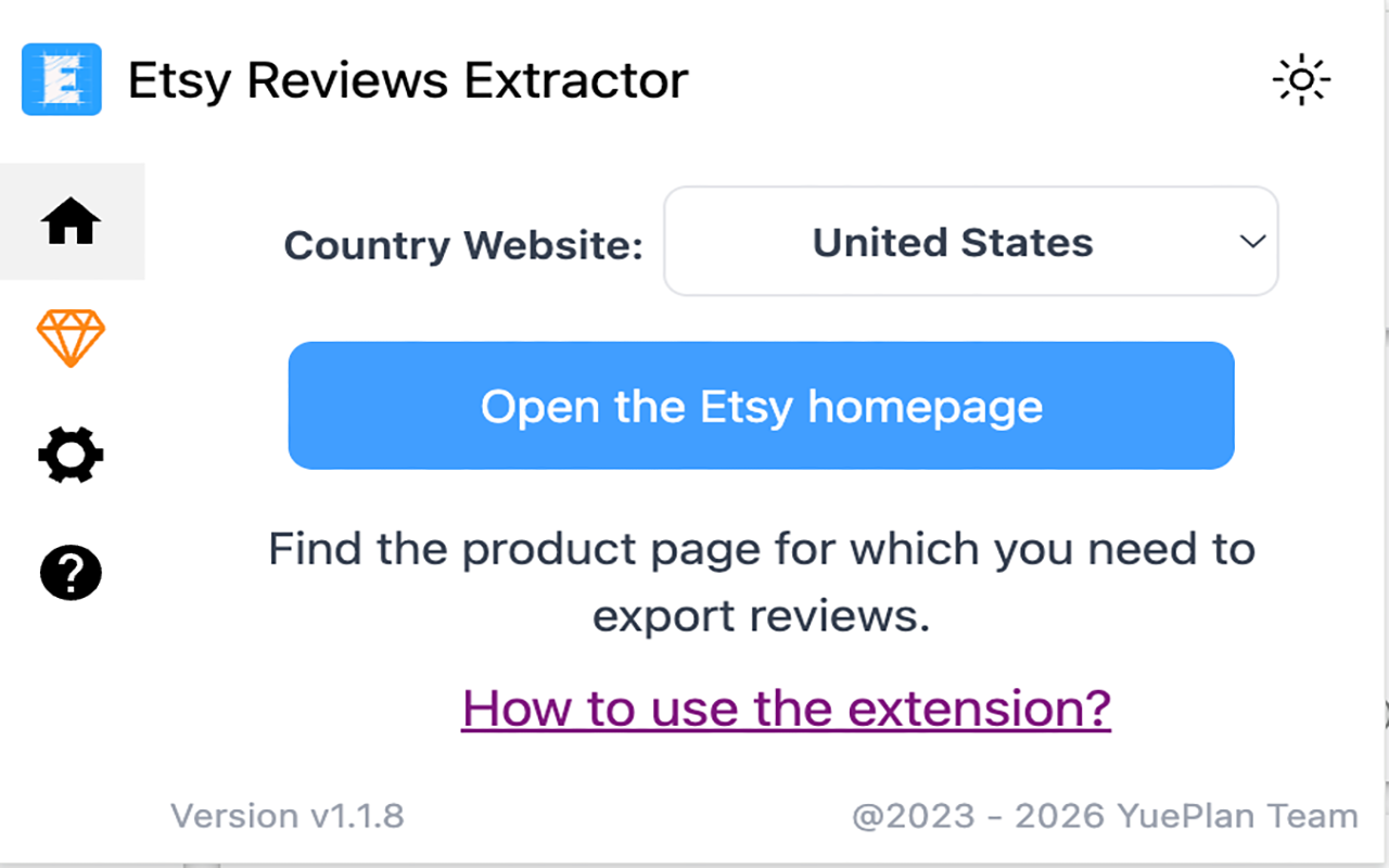 Etsy Reviews Extractor - 截图 3