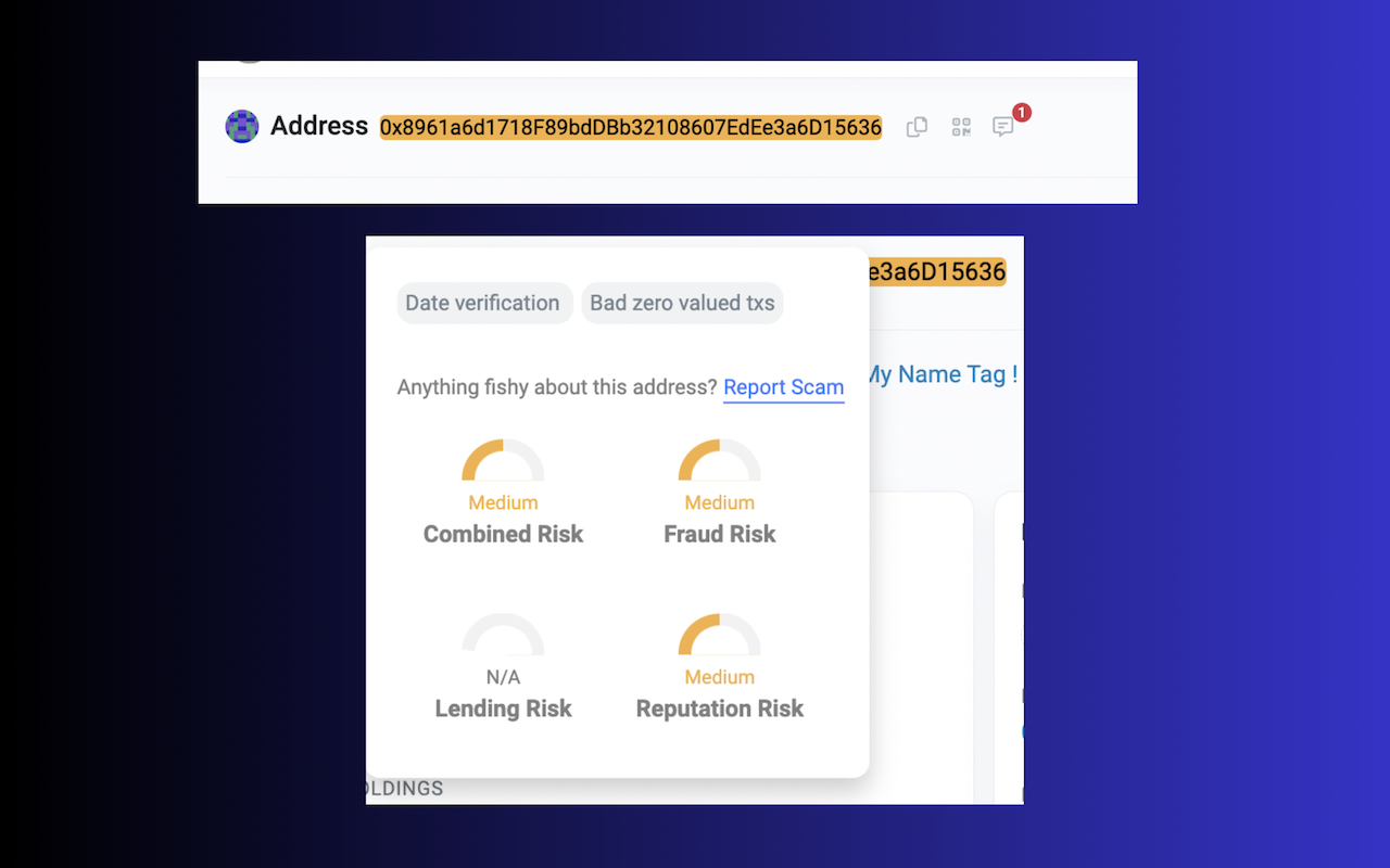 Wallet Highlighter - Crypto Fraud & Risk Tool - 截图 2