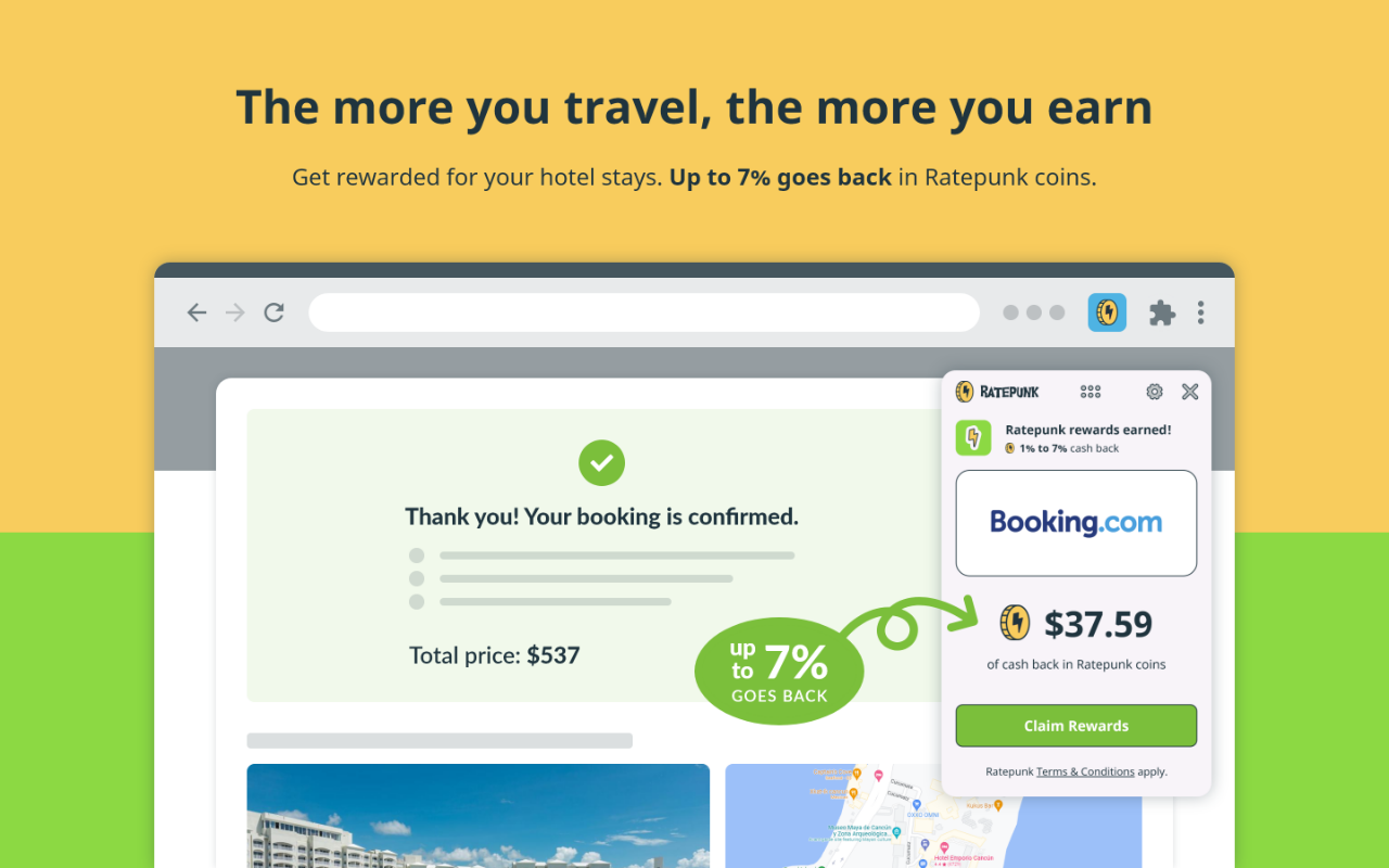 Ratepunk - Get More Out Of Travel - 截图 4